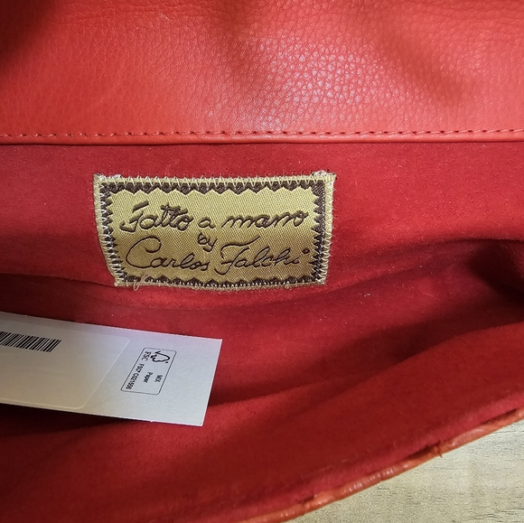 ❤️🎉🎉🎉HOST PICK🎉🎉🎉❤️CARLOS FALCHI,Python Crossbody Bag - Picture 7 of 8